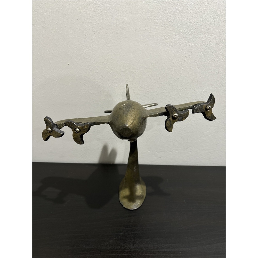 Table Display Airplane Aviation On Stand Aviation Plane Modern Decor Heavy